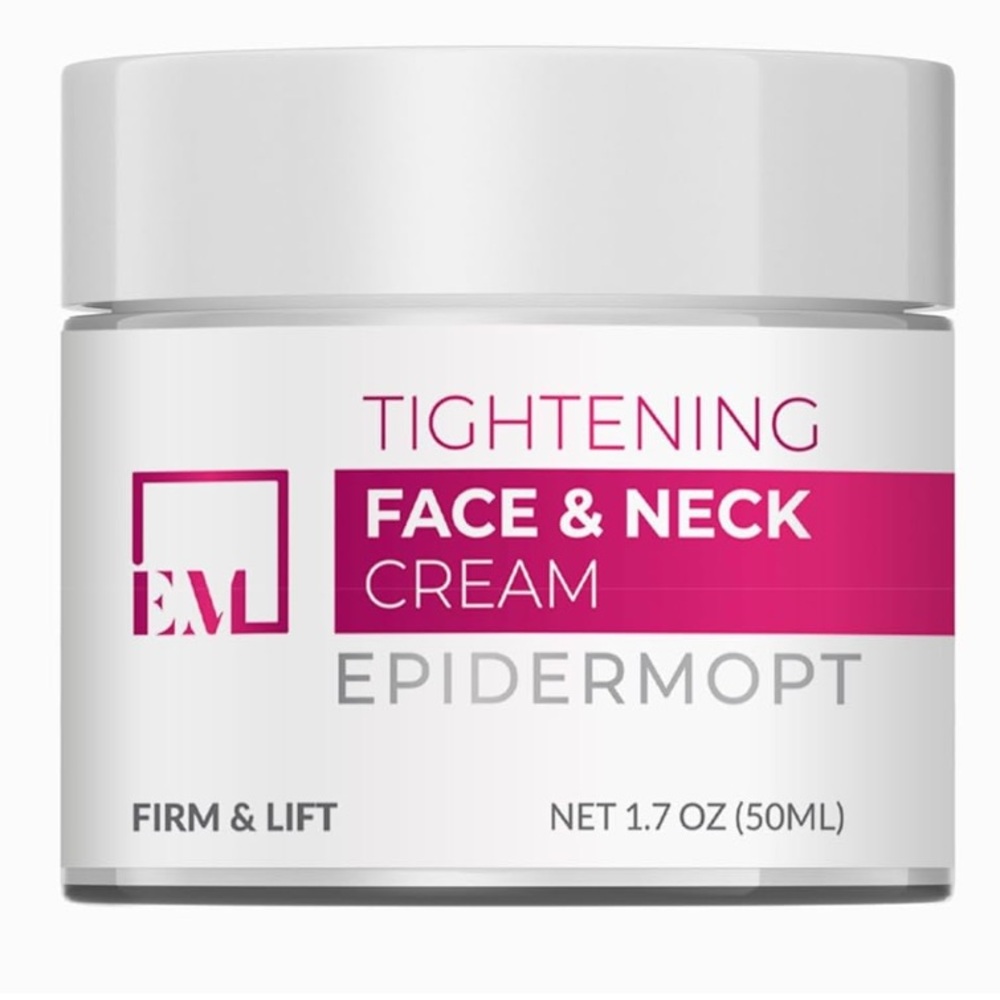 Tightening Face & Neck Cream - White and Pink